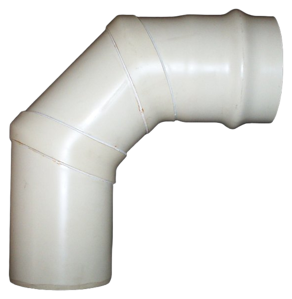 Codo 90° Facetado