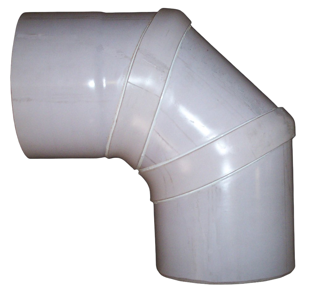 Codo 90° Facetado